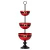 Sullivans Black/Gold/Red Three Tiered Indoor Christmas Decor 42.5 In. -Roman Shop c38558ec eb98 4cc3 b2e9 66385f321c3b