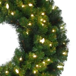 Celebrations Platinum 36 In. D LED Prelit Warm White Mixed Pine Christmas Wreath -Roman Shop c4812823 67bb 428f b387 82e18e781998