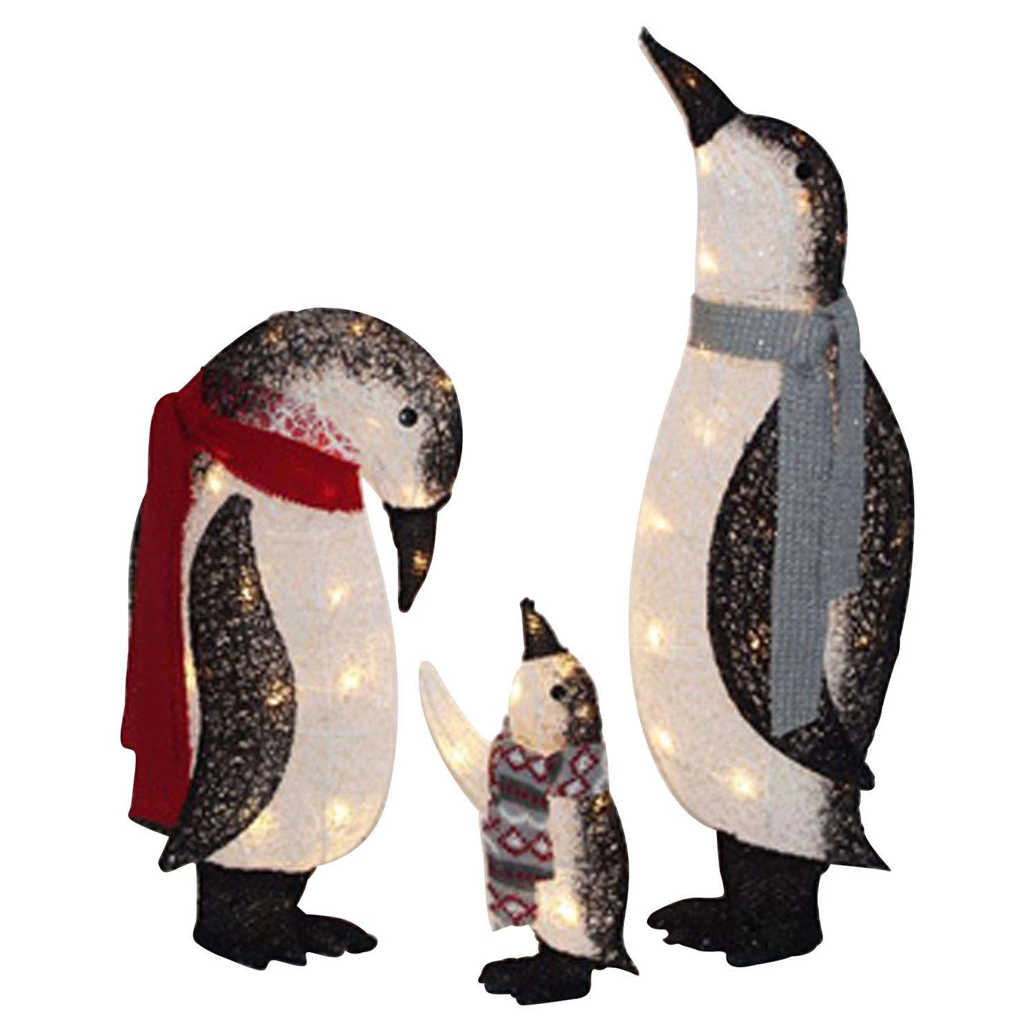 Sienna LED Warm White Penguin Family 2.7 Ft. Yard Decor 3 Sienna LED Warm White Penguin Family 2.7 Ft. Yard Decor