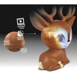 Mindscope Animat3D Multicolored Fawny The Reindeer Animated Decor 10 In. -Roman Shop c9fa084f d1af 4f17 888b 7f8fa9ddf89e