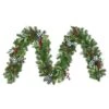 Celebrations 12 In. D X 9 Ft. L LED Prelit Warm White Decorated Garland -Roman Shop cc9e10c3 8df6 4da1 90ca 473e83a699ab