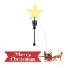 Mr. Christmas LED Santa In Sleigh Animated Tree Topper 21.75 In. -Roman Shop d0128612 072a 47a2 a1e4 53c16e91b68a
