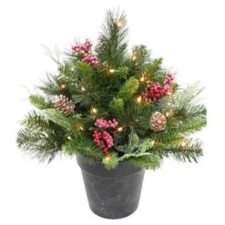 Celebrations 1-1/2 Ft. Icy Mixed Pine Urn Filler 1 Pk