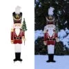 Alpine LED Warm White Nutcracker Christmas Stake 3 Ft. Yard Decor -Roman Shop da916f3e fa6e 4915 b4ba 7257318fdbb8