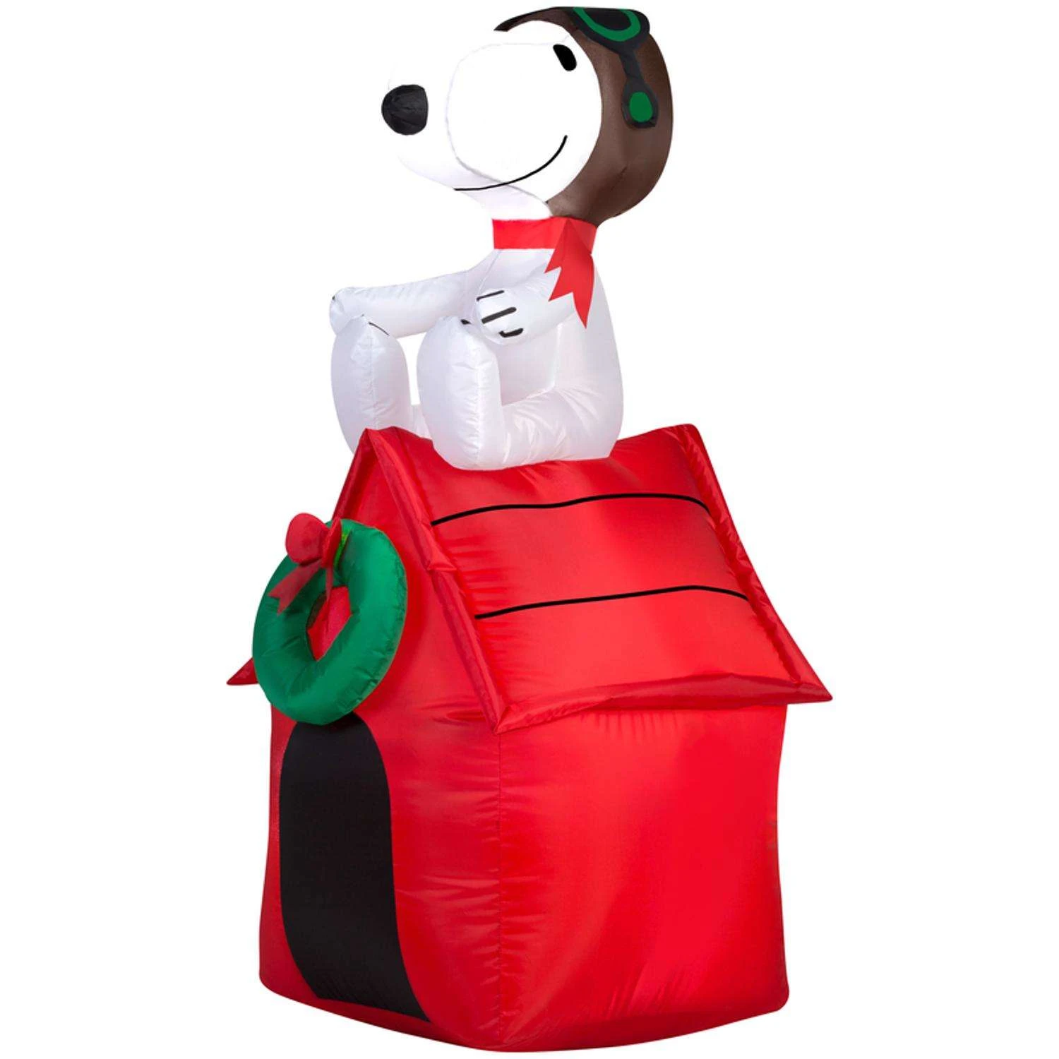 Gemmy LED Snoopy On House 3.5 Ft. Inflatable 3 Gemmy LED Snoopy On House 3.5 Ft. Inflatable