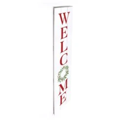 P Graham Dunn Multicolored Welcome Porch Sign 47 In. -Roman Shop df372c57 5ce5 48b4 9a22 73ba2b9fee04