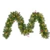 Celebrations Home 10 In. D X 9 Ft. L LED Prelit Warm White Mixed Pine Garland -Roman Shop e0b566da a29e 4df3 8639 98bb752095c3