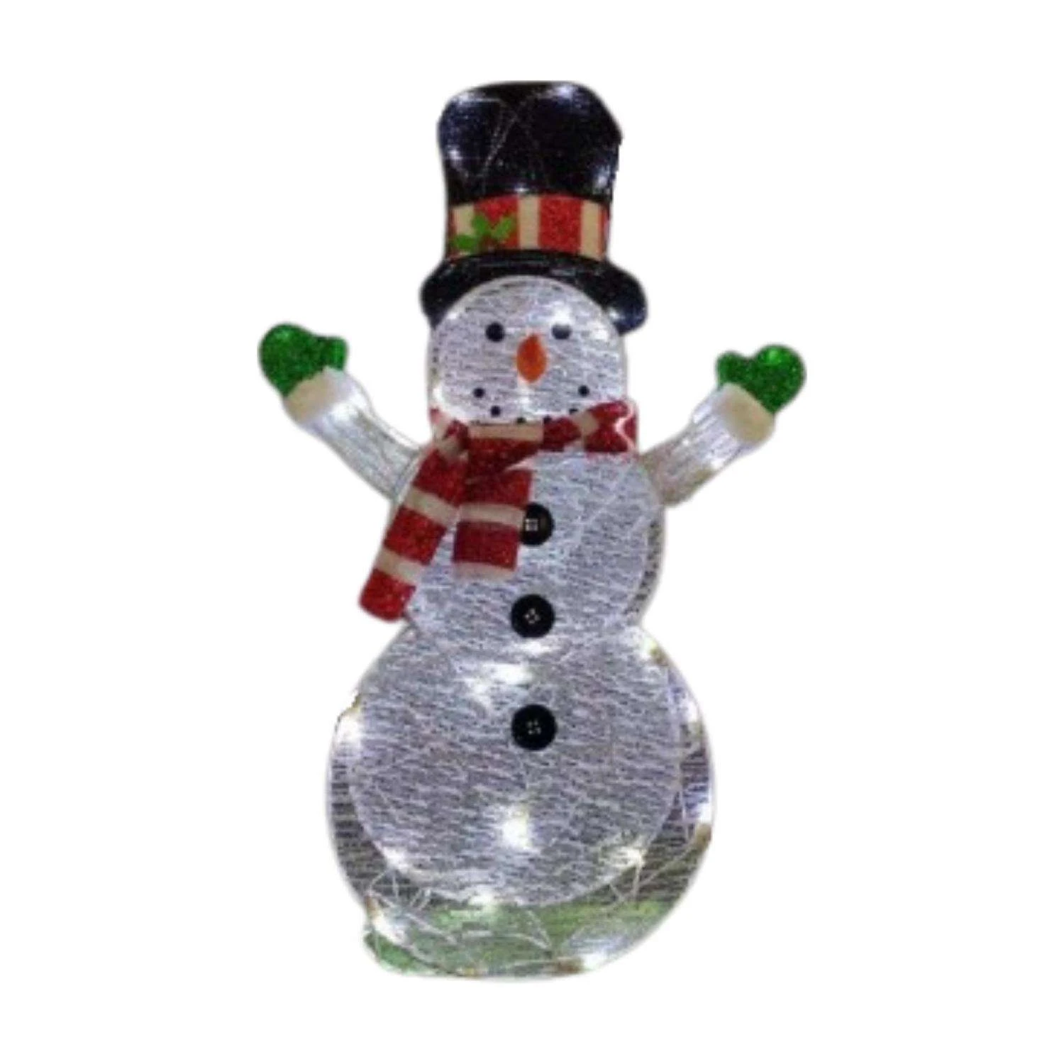 Gemmy Flat-tastics LED White Starry Night 30 In. Yard Decor 3 Gemmy Flat-tastics LED White Starry Night 30 In. Yard Decor