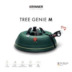 Krinner Tree Genie Medium Metal Real Christmas Tree Stand 7 Ft. -Roman Shop e1ff102f 02b2 4942 b956 b58158e481b7