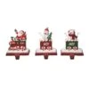 Transpac Multicolored Snowman & Santa Stocking Holder 5 In. -Roman Shop e21fbb32 558d 4a73 92f0 a55e3a174205