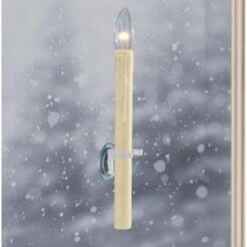 Celestial Lights LED Warm White Candle 9 In. -Roman Shop e3e3b2a5 a280 48c1 a169 393127becb29