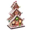 Gerson LED Multicolored Lighted Claydough Gingerbread Christmas Village 13 In. 2 Gerson LED Multicolored Lighted Claydough Gingerbread Christmas Village 13 In. -Roman Shop f071a75d a01a 4268 a20f 8e833a0c2254