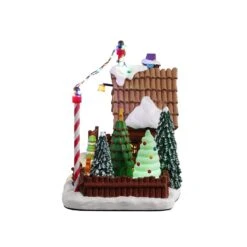 Lemax LED Multicolored Lou's Tree Farm Christmas Village 6 In. -Roman Shop f0b6852d 9447 4a68 a311 ae29ed37633b