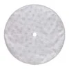 Dyno White Textured Line Metallic Burst Tree Skirt 48 In. -Roman Shop f21cf259 9a28 4299 b38a daa3ac81a07a