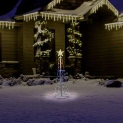 Celebrations LED Multi Ribbon RGB Light 4 Ft. Yard Decor -Roman Shop f4714d04 545f 4c30 b5c3 b952b4a3ba1f