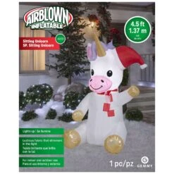 Gemmy Airblown Sitting Unicorn 5 Ft. Inflatable 7 Gemmy Airblown Sitting Unicorn 5 Ft. Inflatable -Roman Shop fd02ab37 8cd1 4084 9ed2 4b7da94878c3